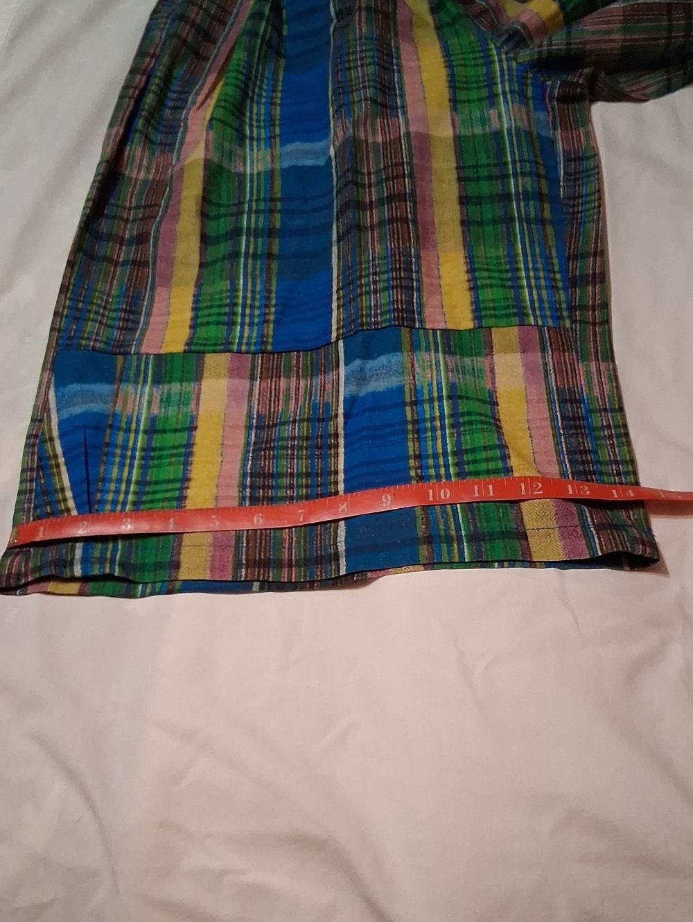 Chou Yatou Wide-Leg Plaid Culotte Pants - Picture 12 of 12